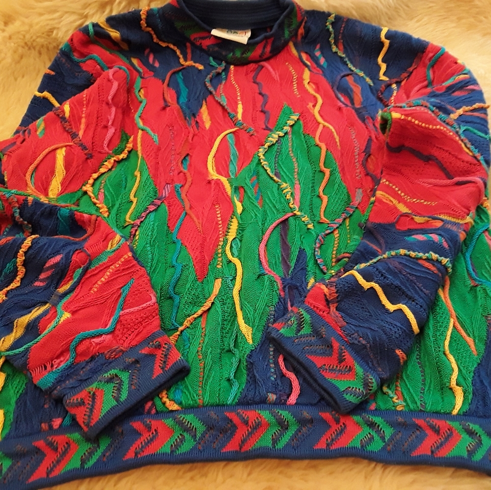 Vintage Coogi sweater. 1994